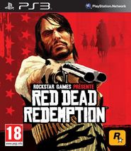 TAKE 2 Red Dead Redemption [PS3] (import UK) + Ovladač Dualshock 3 - modrý
