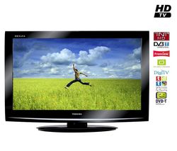 TOSHIBA LCD televizor 22AV733F - černý + Univerzální dálkové ovládání Slim 4 v 1