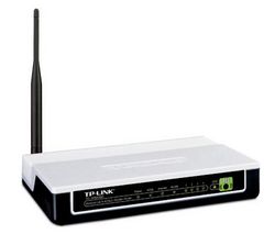 TP-LINK Router WiFi 150 Mbps TD-W8950ND + prepínač 4 porty