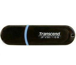 TRANSCEND USB klíč JetFlash V30 1 Gb - modrý + Hub USB 4 porty UH-10