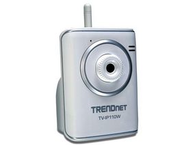 TRENDNET Internetová bezdrátová kamera TV-IP110W + Switch Ethernet samonapájecí 8 portu 10/100 Mb FS108P