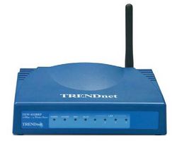 TRENDNET Router WiFi 54 Mb TEW-432BRP + Prodlužovacka USB 2.0 4 piny, typ A samec / samice - 1,8 m (CU1100aed06)