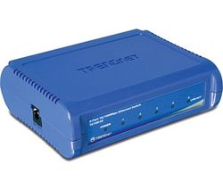 TRENDNET TE100-S5 10/100 Mbps Switch with 5 ports + Kabel Ethernet RJ45 zkrížený (kategorie 5) - 1m