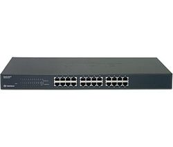 TRENDNET TEG-S240TX 24-port Gigabit Switch + Merící prístroj na testování síťových kabelu  TC-NT2