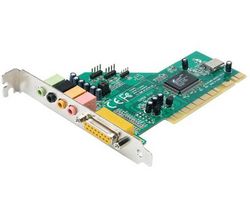 TRUST Zvuková karta PCI Surround 5.1 SC-5100 + Hub USB 4 porty UH-10