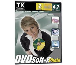 TX DVDSoft-R Photo 4.7 GB DVD-R (pack of 2)
