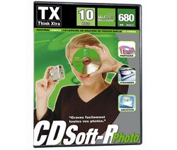 TX Soft-R Photo 680 MB CD (Pack of 10)