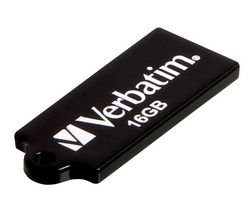 VERBATIM Mikro-klíč USB Store 'n' Go 16 GB - černý