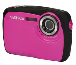 YASHICA APW10 - ružová + Pouzdro Ultra Compact 9,5 x 2,7 x 6,5 cm + Pameťová karta 2 GB